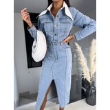 Beloved Natalya jeans obleka Cene