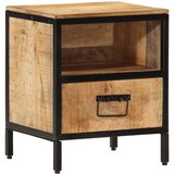  The Living Store Nočna omarica 40x35x50 cm trden mangov les - Nočna Omarica, (21500570) | Shoptok.si