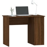 Pisalna miza rjavi hrast 100x55x75 cm inženirski les, (20640498) | Shoptok.si