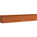  Zidni ormari Zidne s pohranom s vratima 2 pcs Voštano smeđa 100 x 30 x 35 cm | shoptok.hr