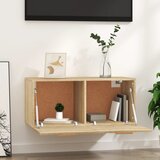  Zidni ormarić boja hrasta 80x35x36,5 cm od konstruiranog drva | shoptok.hr
