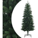  Artificial Hinged Christmas Tree 240 cm PE i PVC Zelena - 240 cm bez LED svjetala Zelena | shoptok.hr