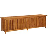 vidaXL Vrtna kutija za pohranu 200 x 50 x 58 cm masivno bagremovo drvo Cijene