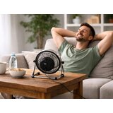  Kovinski namizni ventilator 22cm USB za pisarne | Shoptok.si