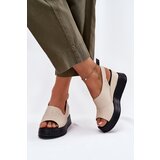 ARTIKER Leather Women's Wedge Sandals | Shoptok.si