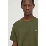 Marc O'Polo Bombažna kratka majica moški, zelena barva