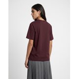 Lacoste T-shirt en coton doux relaxed fit Bordo | shoptok.hr