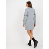 RUE PARIS Dress-MB-SK-8023.26-gray | shoptok.hr