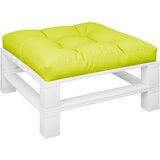  Jastuk za palete jarkozeleni 70 x 70 x 12 cm od tkanine | shoptok.hr