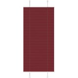 Plisirana zavjesa Bordo crvena 65x150 cm Širina tkanine 64,4 cm Poliester | shoptok.hr