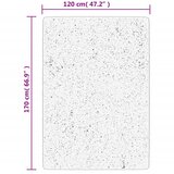  Tepih HUARTE kratka vlakna mek i periv boja pijeska 120x170 cm | shoptok.hr