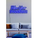 WALLXPERT dekorativna plastična led rasveta follow your passion blue Cene