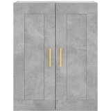  Visoka komoda siva betona 69,5x34x180 cm od konstruiranog drva | shoptok.hr