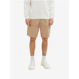 Tom Tailor Light Brown Men's Shorts with Pockets - Men