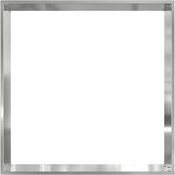  Ograda oko Travnjaka Srebrno 40 x 40 x 13 cm Cinkani čelik | shoptok.hr