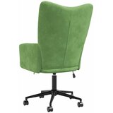  Stolica za opuštanje svjetlozelena baršunasta | Eponuda.com