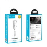 Hoco avtopolnilec Z27, 2,4 a s kablom 1m lightning iphone - bel | Shoptok.si