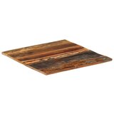  Četvrtasta stolna ploča 60x60 cm 15 - 16 mm od obnovljenog drva | shoptok.hr