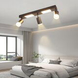 Nettlife Stropna svetilka 3 žarnice GU10 spalnica 3000k 20W kuhinjska svetilka črna toplo bela, nastavljiva, (22116887) | Shoptok.si