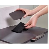 Joseph Joseph Siv jeklen koš za smeti za ločevanje odpadkov 40 l Totem Compact – | Shoptok.si
