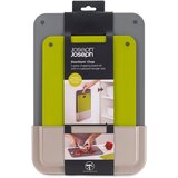Joseph Joseph set od 2 plastične daske za rezanje u samoljepljivom visećem stalku DoorStore Cijene