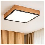  plafonsko svetlo oak square 4xE27/15W/230V 48x48 cm hrast/crna | Eponuda.com