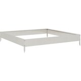  Povišena vrtna gredica 100 x 100 x 18,5 cm nehrđajući čelik | shoptok.hr
