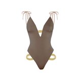 DEVI COLLECTION Ženski jednodelni kupaći kostim Asya braon | Eponuda.com