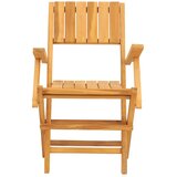  Sklopive vrtne stolice 6 kom 55x61x90 cm od masivne tikovine | shoptok.hr
