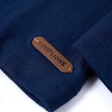  Dječja majica dugih rukava modra 128 | shoptok.hr