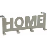 Casa Selección Metalna vješalica za vrata u mat srebrnoj boji 32 cm Home –