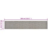  Kuhinjski tepih perivi s uzorkom rombova 60 x 300 cm baršunasti | shoptok.hr