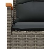 vidaXL 4-dijelni set vrtnih sofa od poliratana s jastucima sivi | shoptok.hr