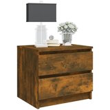  Noćni ormarić boja hrasta 50 x 39 x 43,5 cm konstruirano drvo | shoptok.hr