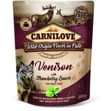 Carnilove dog adult - divjačina & listi jagod, vrečka 300g 300 g | Shoptok.si