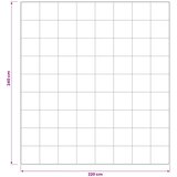  Poplun 220x240 cm Ljeto 200 GSM Australska vuna Bijela | shoptok.hr