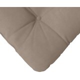  Jastučići za sjedenje 4 pcs Sivo-smeđa 40 x 40 cm | shoptok.hr