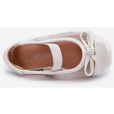 Boto White Children's Ballerina Flats with Bow Jellema | Shoptok.si
