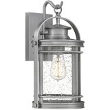 Quintiesse Quoizel Booker Zunanja stenska svetilka Industrijska aluminijasta, IP44, (22100259) | Shoptok.si