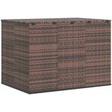  Kutija za vrtne jastuke od PE ratana 145 x 100 x 103 cm smeđa | shoptok.hr