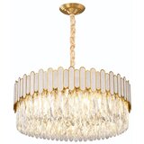Toolight Viseća lampa s kristalićima APP1747-8CP 60 cm Zlato | shoptok.hr