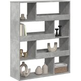  Regal za knjige boja betona 100x33x125,5 cm konstruirano drvo | Shoptok.si