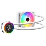 CPU hladnjak AIO Liquid gaming HELIOS C13 White 12cm Fan Temperature Display Intel LGA1700/AMD...
