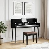 Studio radni stol Crni hrast 130 x 40 x 19,5 cm Cijene