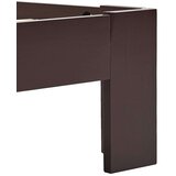  Posteljni okvir temno rjav iz trdne borovine 160x200 cm, (20643195) | Shoptok.si