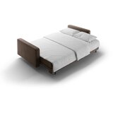 Cosmopolitan Design Rjava žametna raztegljiva sedežna garnitura s prostorom za shranjevanje 222 cm Bali – | Shoptok.si