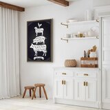  Slika - Kitchen Essential (1 Part) Vertical 80x120 U prirodnom drvenom okviru | shoptok.hr