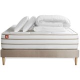 Marmottes & Co Celoten paket za posteljo - Vzmetnica 160x200 cm + Vzmetni boksi z letvami (komplet) + 2 vzglavnika + Prevleka - Le Douillet, (21613199) | Shoptok.si
