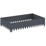  Ograda oko Travnjaka 100 x 60 x 20 cm Čelik Antracit - Antracit 100 x 60 x 20 cm 1 | shoptok.hr