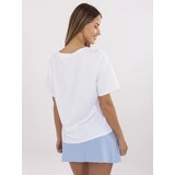 Italy Moda T-shirt-MI-TS-M3221G.75-white | Shoptok.si